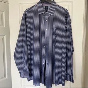 U.S Polo Assn. blue and pink button down Dress Shirt